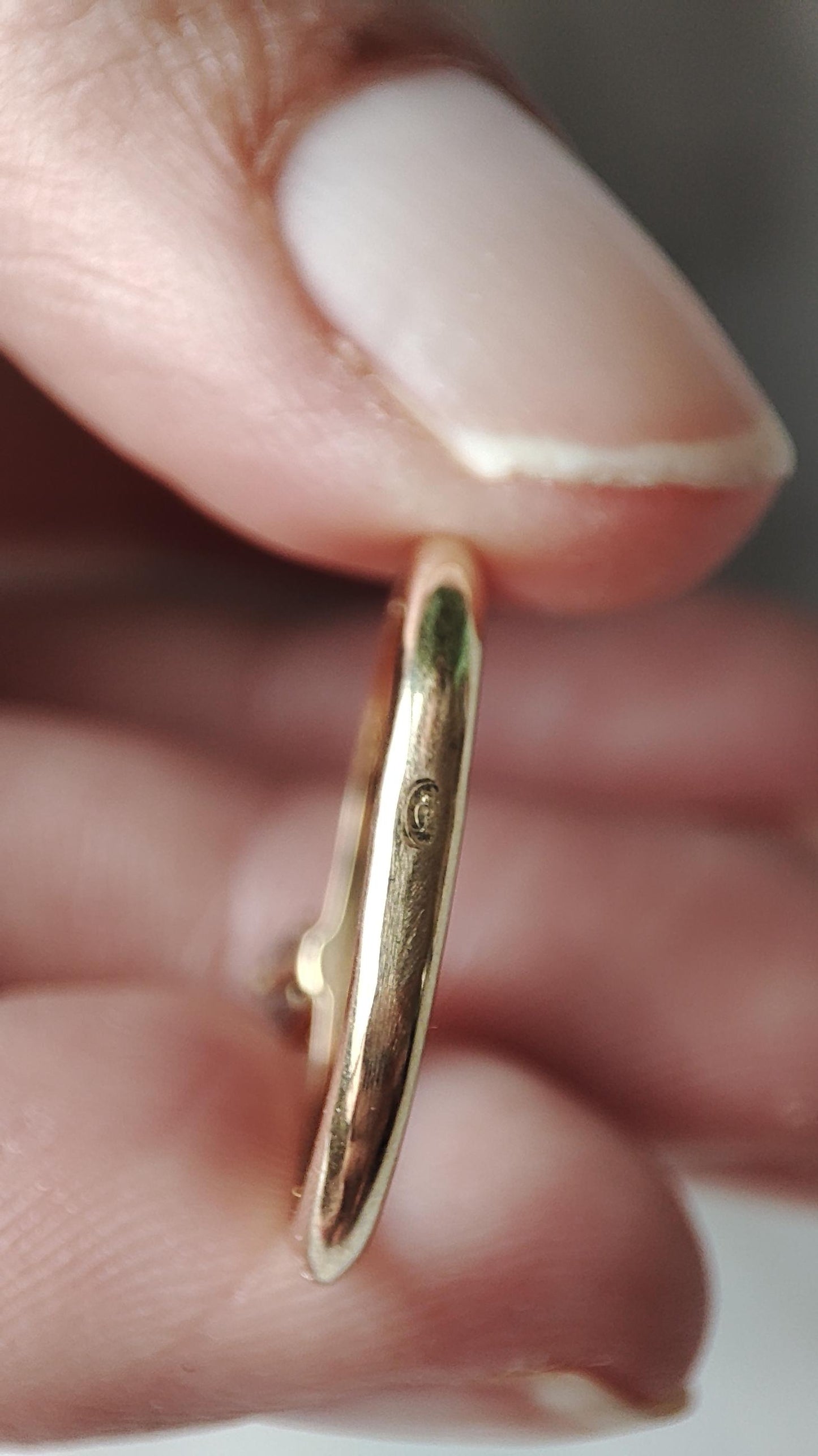 Bague solitaire or jaune 18K diamant 0,35 ct – Bague de fiançailles vintage